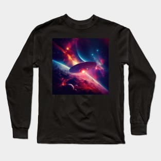 Second Star on The Right... Long Sleeve T-Shirt